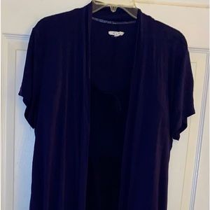 Women’s Maurices Wide Leg Romper & Cardigan